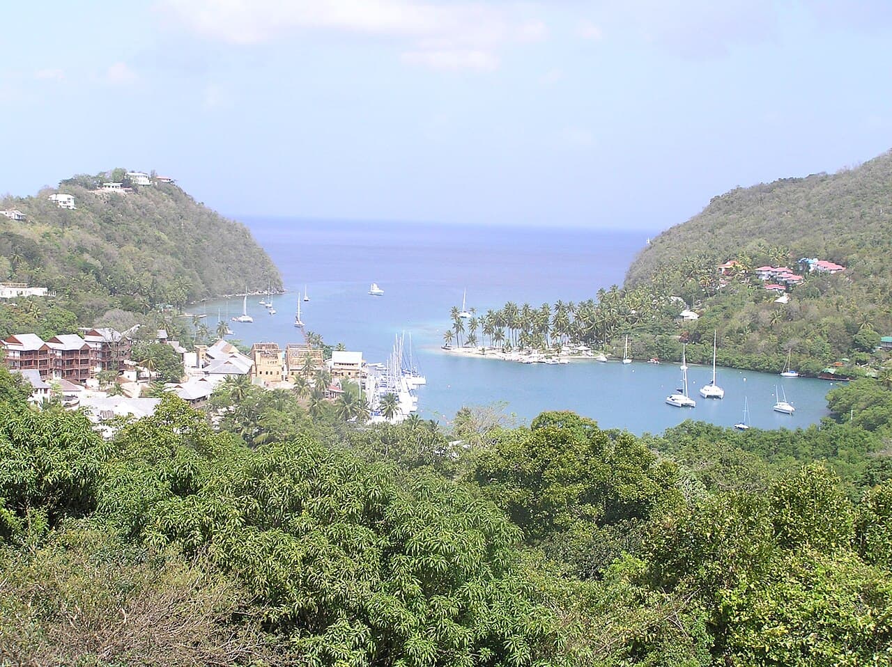Marigot Bay, St Lucia