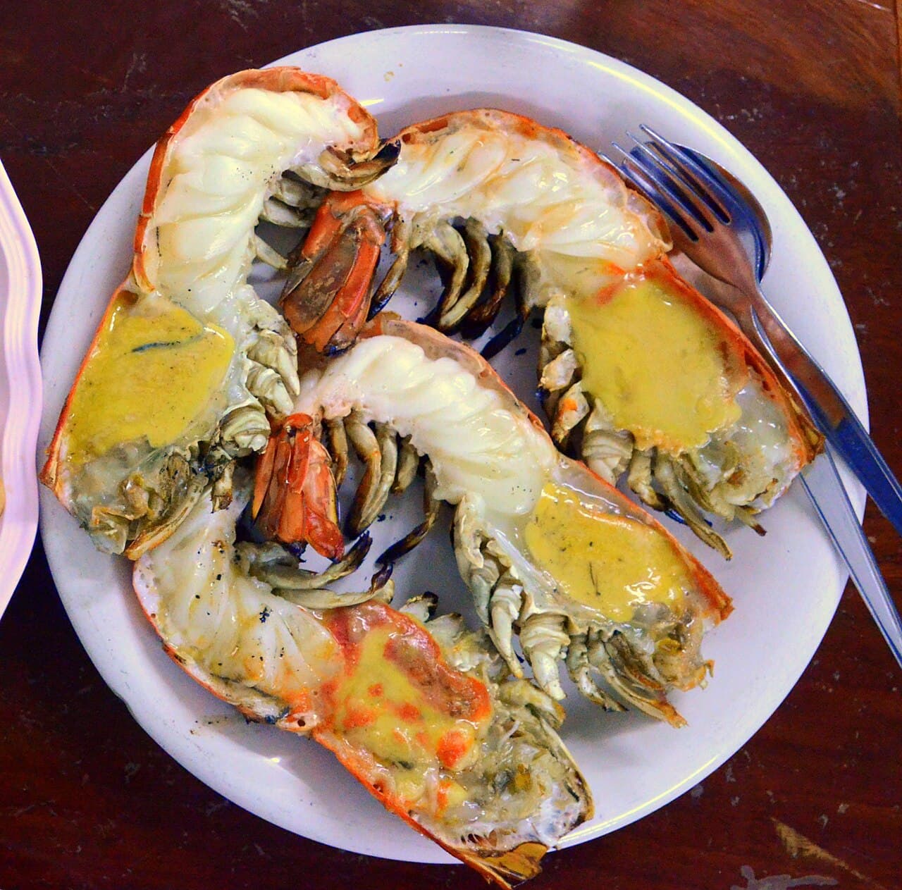 Grilled seafood