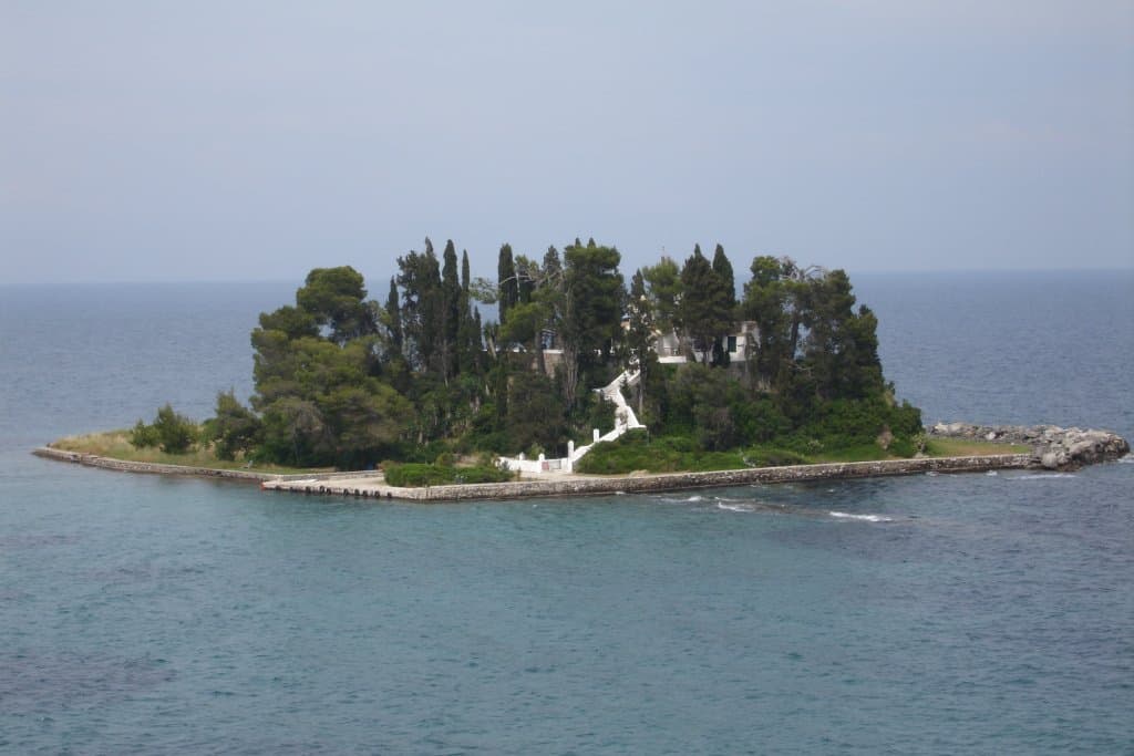 Kanoni and Mouse Island (Pontikonisi), Korfu