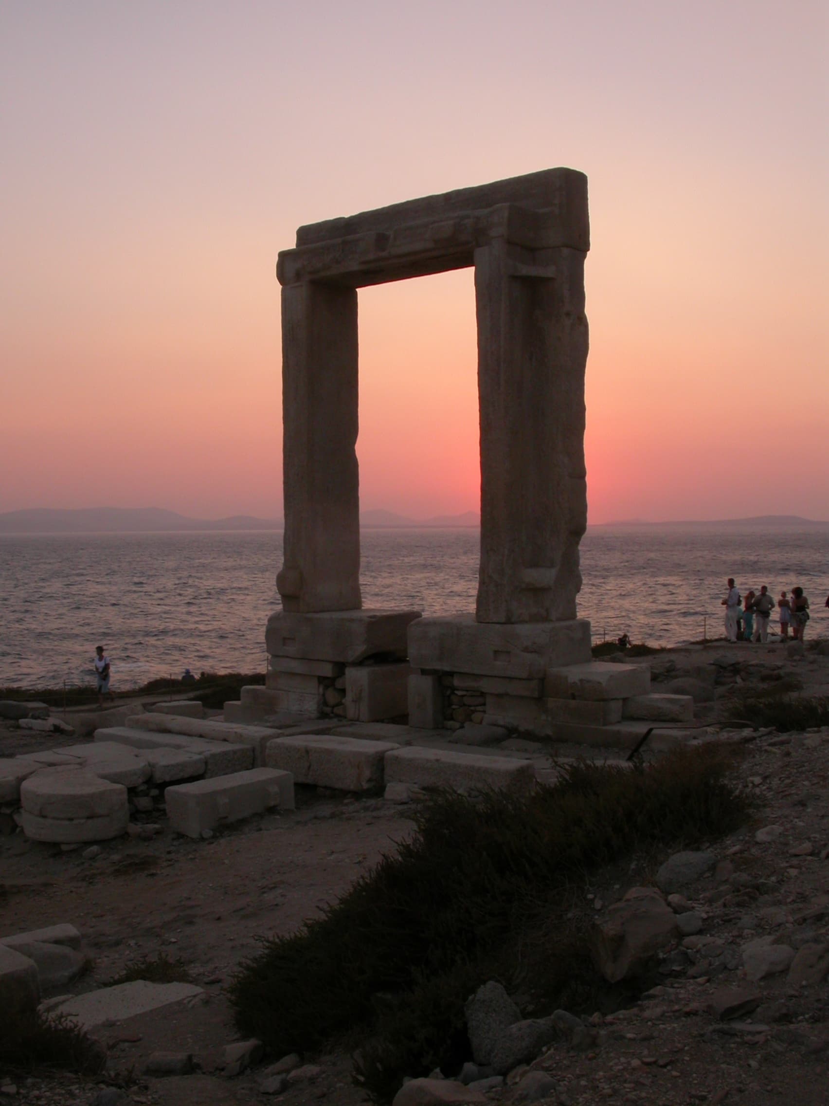 Portara Naxos Greece 2003082119510N01651