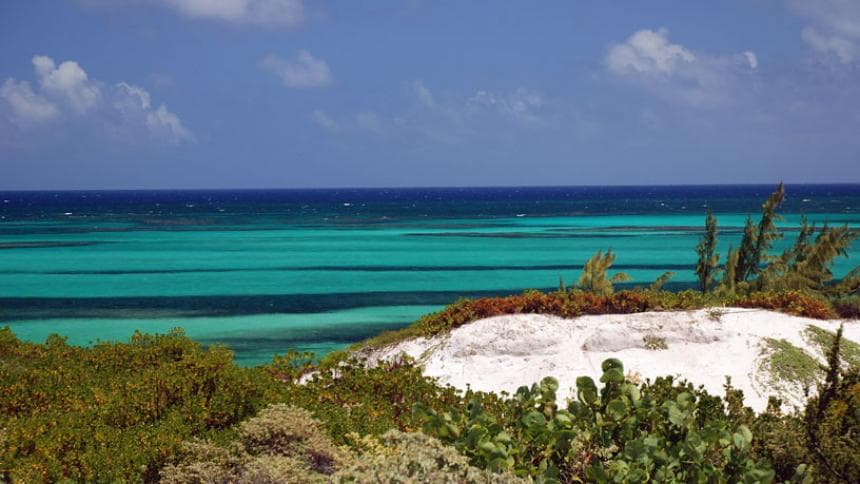 North and Middle Caicos by ferry and car, Turks and Caicos Islands