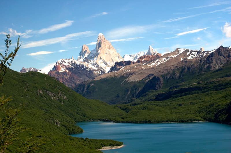 Lago del Desierto from El Chalten, Chile and Argentina