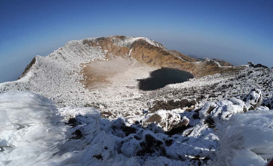 Hallasan and Baengnokdam South Korea