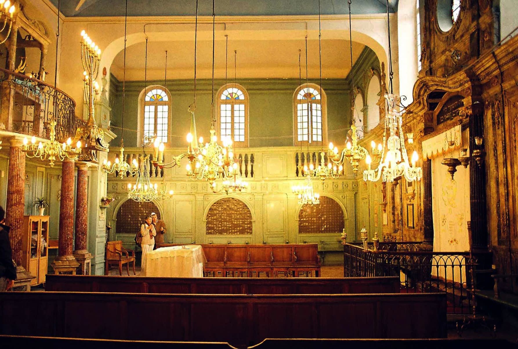 The synagogue of Carpentras, Provence