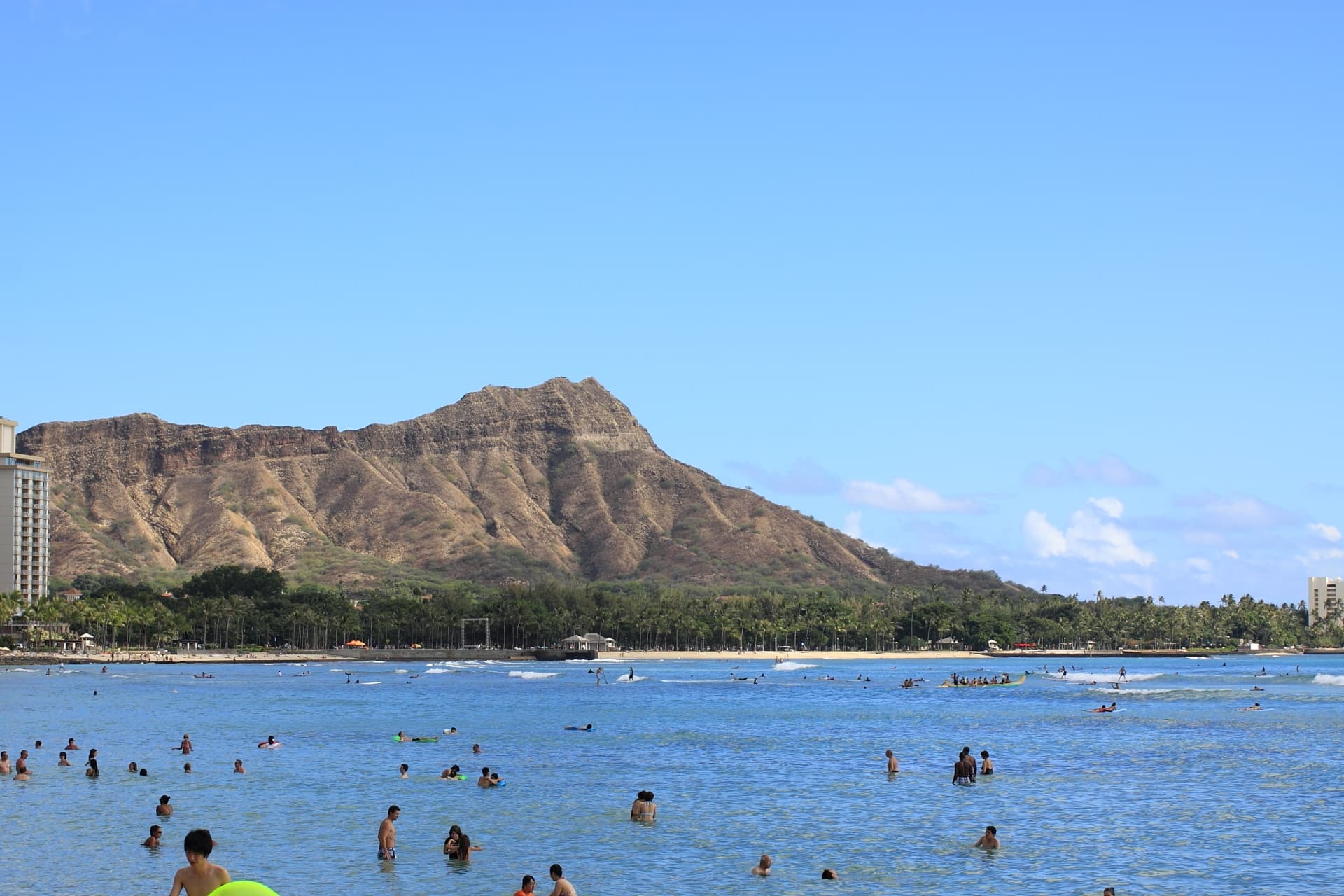 Waikiki Beach Diamond Head