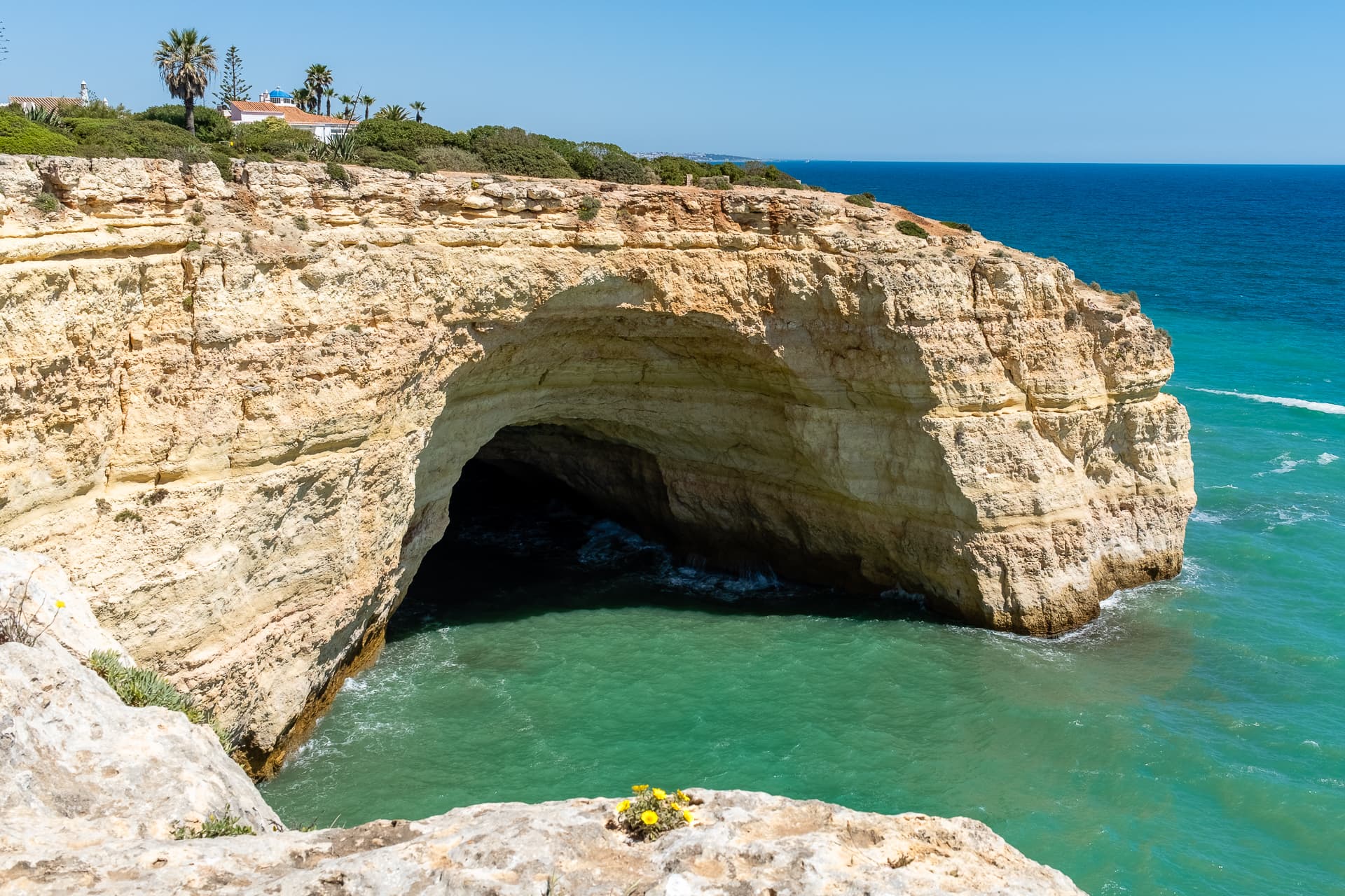 Benagil cave and the Lagoa sea caves Portugal