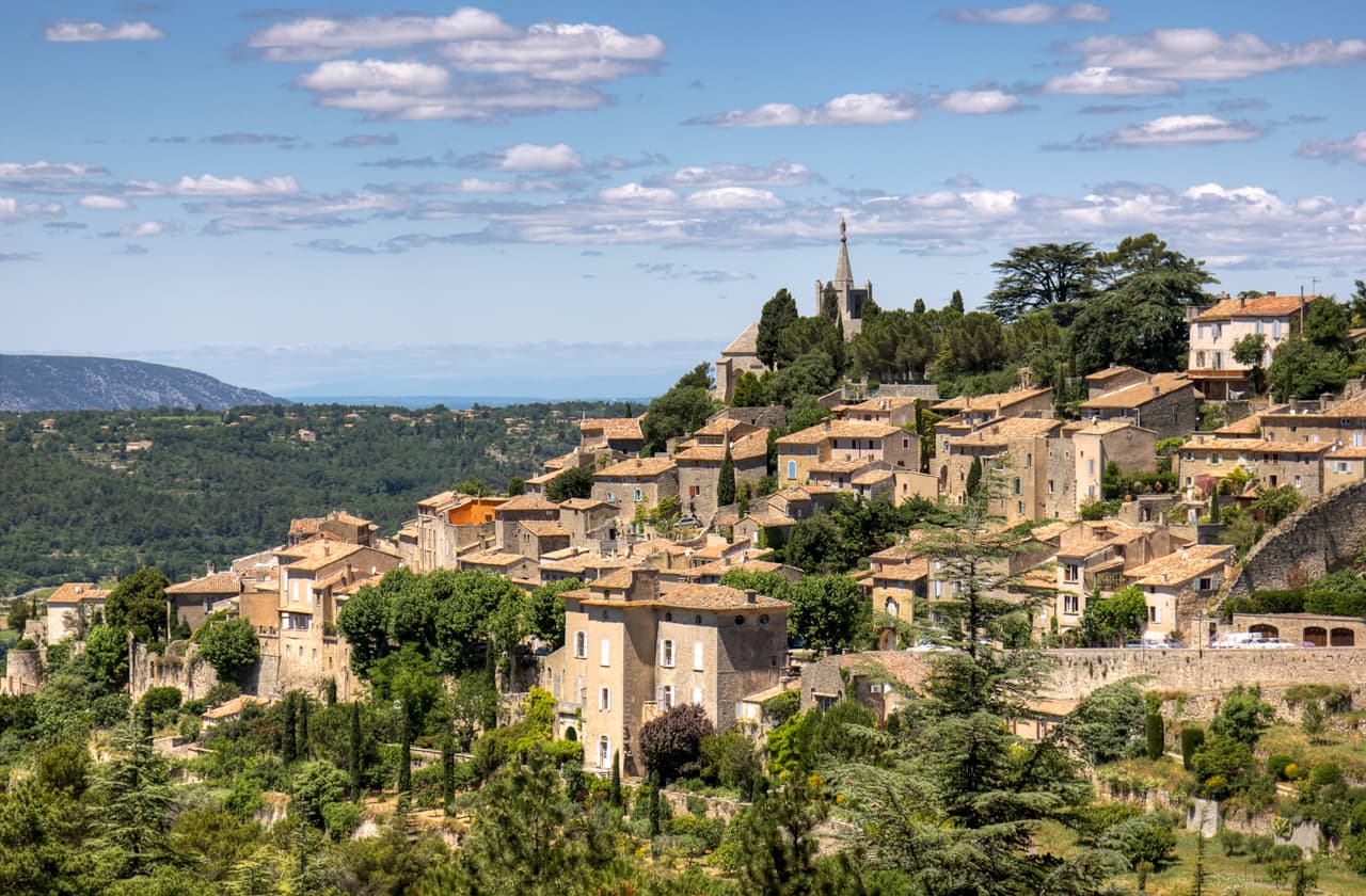 Bonnieux, Ménerbes, Lacoste and Lourmarin, Provence
