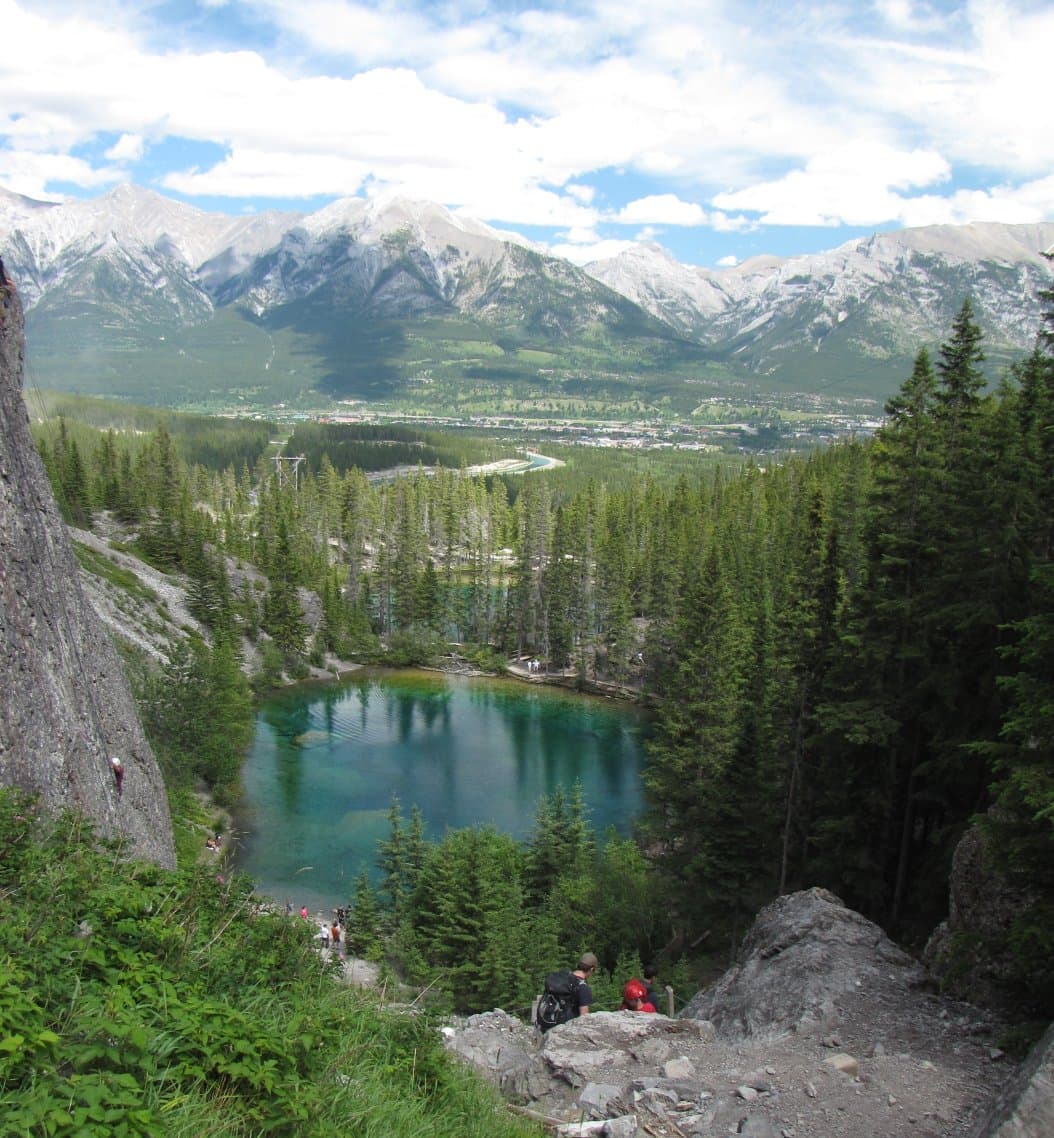 Canmore and Grassi Lakes, Canada
